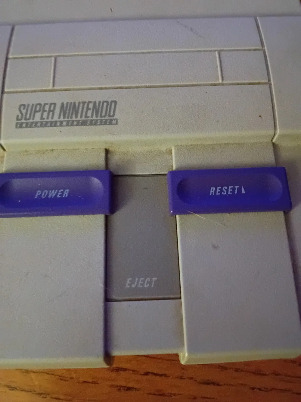 Mini Nintendo Snes Classic Gray & Purple Controller and Console Design